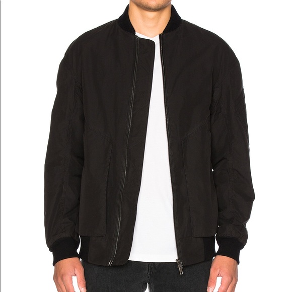 Helmut Lang Other - Helmut Lang Black Bomber Jacket Large
